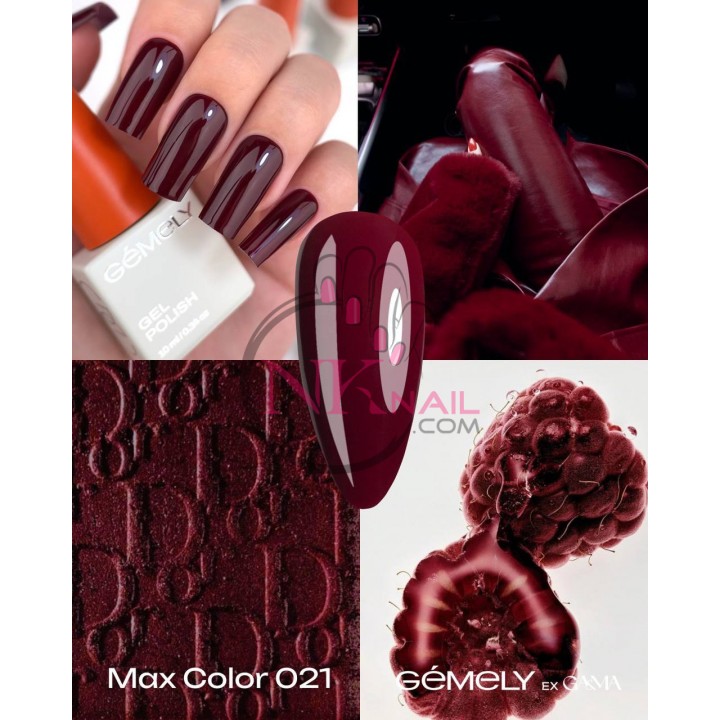 Гель-лак Gemely Max color №21, 10 мл TPO free